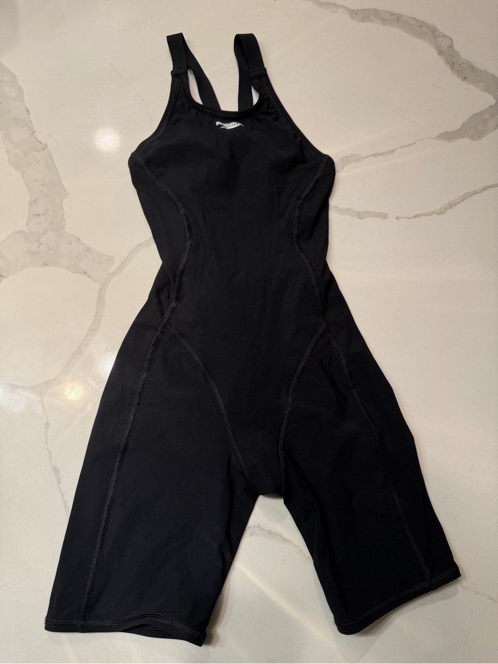 Speedo Powerplus Techsuit- black size 10/26